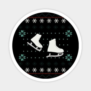 Ice skaters Magnet